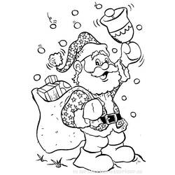 Página para colorir: Papai Noel (Personagens) #104719 - Páginas para Colorir Imprimíveis Gratuitamente