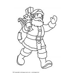 Página para colorir: Papai Noel (Personagens) #104725 - Páginas para Colorir Imprimíveis Gratuitamente