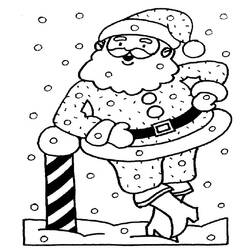 Página para colorir: Papai Noel (Personagens) #104728 - Páginas para Colorir Imprimíveis Gratuitamente