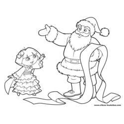 Página para colorir: Papai Noel (Personagens) #104740 - Páginas para Colorir Imprimíveis Gratuitamente