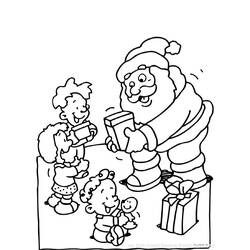 Página para colorir: Papai Noel (Personagens) #104838 - Páginas para Colorir Imprimíveis Gratuitamente