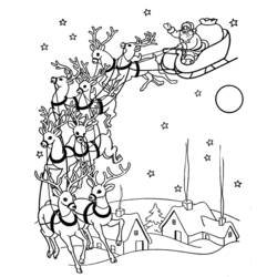 Página para colorir: Papai Noel (Personagens) #104844 - Páginas para Colorir Imprimíveis Gratuitamente