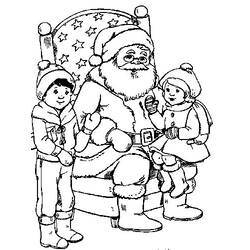 Página para colorir: Papai Noel (Personagens) #104856 - Páginas para Colorir Imprimíveis Gratuitamente