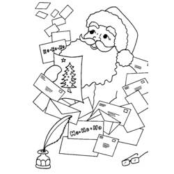 Página para colorir: Papai Noel (Personagens) #104874 - Páginas para Colorir Imprimíveis Gratuitamente