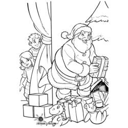 Página para colorir: Papai Noel (Personagens) #104883 - Páginas para Colorir Imprimíveis Gratuitamente