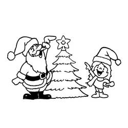 Página para colorir: Papai Noel (Personagens) #104917 - Páginas para Colorir Imprimíveis Gratuitamente