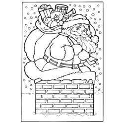 Página para colorir: Papai Noel (Personagens) #104937 - Páginas para Colorir Imprimíveis Gratuitamente