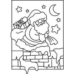 Página para colorir: Papai Noel (Personagens) #104967 - Páginas para Colorir Imprimíveis Gratuitamente