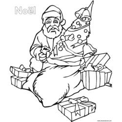 Página para colorir: Papai Noel (Personagens) #104997 - Páginas para Colorir Imprimíveis Gratuitamente