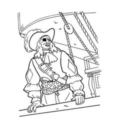 Página para colorir: Pirata (Personagens) #105004 - Páginas para Colorir Imprimíveis Gratuitamente