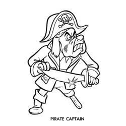 Página para colorir: Pirata (Personagens) #105093 - Páginas para Colorir Imprimíveis Gratuitamente