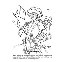 Página para colorir: Pirata (Personagens) #105155 - Páginas para Colorir Imprimíveis Gratuitamente