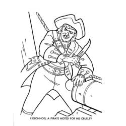 Página para colorir: Pirata (Personagens) #105173 - Páginas para Colorir Imprimíveis Gratuitamente