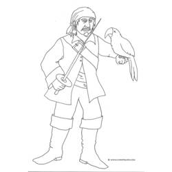 Página para colorir: Pirata (Personagens) #105252 - Páginas para Colorir Imprimíveis Gratuitamente