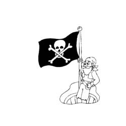 Página para colorir: Pirata (Personagens) #105332 - Páginas para Colorir Imprimíveis Gratuitamente