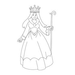 Desenho Princesa (Personagens) #170926 para imprimir e colorir