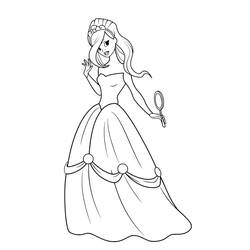 Desenho Princesa (Personagens) #170934 para imprimir e colorir
