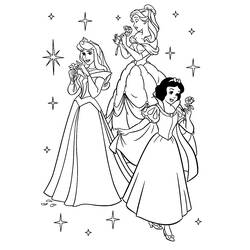 Página para colorir: Princesa (Personagens) #85174 - Páginas para Colorir Imprimíveis Gratuitamente