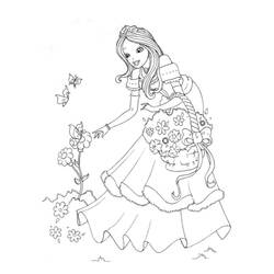Página para colorir: Princesa (Personagens) #85179 - Páginas para Colorir Imprimíveis Gratuitamente