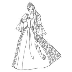 Página para colorir: Princesa (Personagens) #85201 - Páginas para Colorir Imprimíveis Gratuitamente