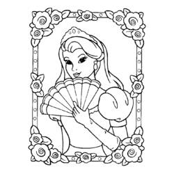 Página para colorir: Princesa (Personagens) #85204 - Páginas para Colorir Imprimíveis Gratuitamente