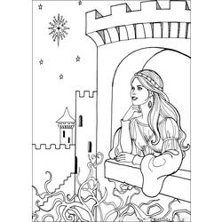 Página para colorir: Princesa (Personagens) #85229 - Páginas para Colorir Imprimíveis Gratuitamente