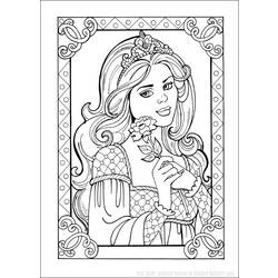 Página para colorir: Princesa (Personagens) #85244 - Páginas para Colorir Imprimíveis Gratuitamente