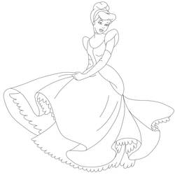 Página para colorir: Princesa (Personagens) #85301 - Páginas para Colorir Imprimíveis Gratuitamente
