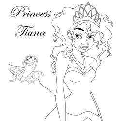 Página para colorir: Princesa (Personagens) #85365 - Páginas para Colorir Imprimíveis Gratuitamente