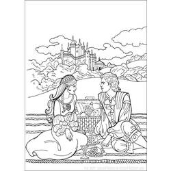 Página para colorir: Princesa (Personagens) #85403 - Páginas para Colorir Imprimíveis Gratuitamente