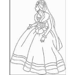 Página para colorir: Princesa (Personagens) #85404 - Páginas para Colorir Imprimíveis Gratuitamente