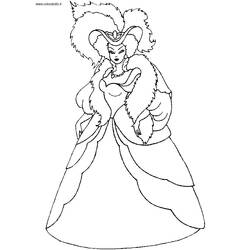 Página para colorir: Princesa (Personagens) #85430 - Páginas para Colorir Imprimíveis Gratuitamente