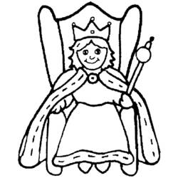 Página para colorir: Princesa (Personagens) #85437 - Páginas para Colorir Imprimíveis Gratuitamente