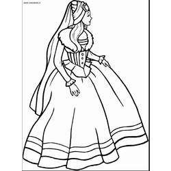 Página para colorir: Princesa (Personagens) #85445 - Páginas para Colorir Imprimíveis Gratuitamente