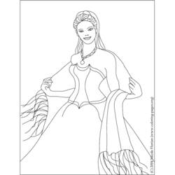 Página para colorir: Princesa (Personagens) #85449 - Páginas para Colorir Imprimíveis Gratuitamente