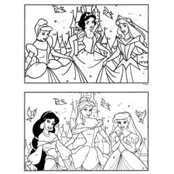 Página para colorir: Princesa (Personagens) #85476 - Páginas para Colorir Imprimíveis Gratuitamente