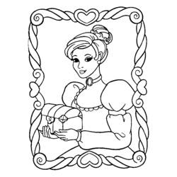 Página para colorir: Princesa (Personagens) #85482 - Páginas para Colorir Imprimíveis Gratuitamente