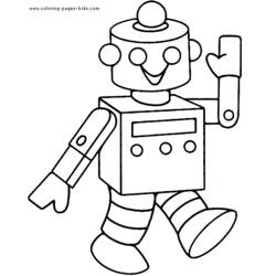 Página para colorir: Robô (Personagens) #106564 - Páginas para Colorir Imprimíveis Gratuitamente