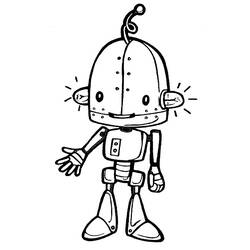 Página para colorir: Robô (Personagens) #106679 - Páginas para Colorir Imprimíveis Gratuitamente