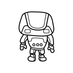 Página para colorir: Robô (Personagens) #106711 - Páginas para Colorir Imprimíveis Gratuitamente