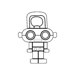 Página para colorir: Robô (Personagens) #106714 - Páginas para Colorir Imprimíveis Gratuitamente