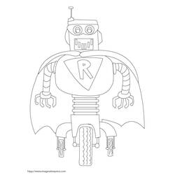 Página para colorir: Robô (Personagens) #106750 - Páginas para Colorir Imprimíveis Gratuitamente