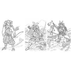 Página para colorir: Samurai (Personagens) #107291 - Páginas para Colorir Imprimíveis Gratuitamente