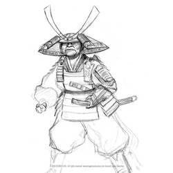 Página para colorir: Samurai (Personagens) #107318 - Páginas para Colorir Imprimíveis Gratuitamente