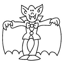 Desenho Vampiro (Personagens) #196090 para imprimir e colorir