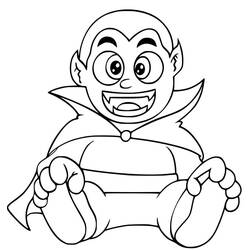 Desenho Vampiro (Personagens) #196126 para imprimir e colorir