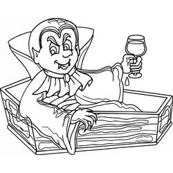 Desenho Vampiro (Personagens) #196133 para imprimir e colorir