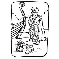 Página para colorir: viking (Personagens) #149354 - Páginas para Colorir Imprimíveis Gratuitamente