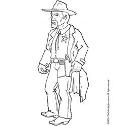 Página para colorir: Xerife (Personagens) #107436 - Páginas para Colorir Imprimíveis Gratuitamente