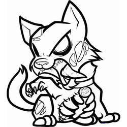 Desenho Zumbi (Personagens) #172884 para imprimir e colorir